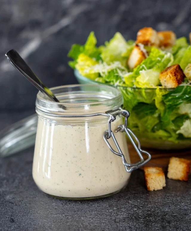 Homemade Caesar Salad Dressing