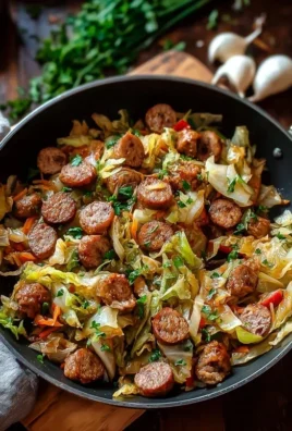 Easy Sausage and Cabbage Stir Fry