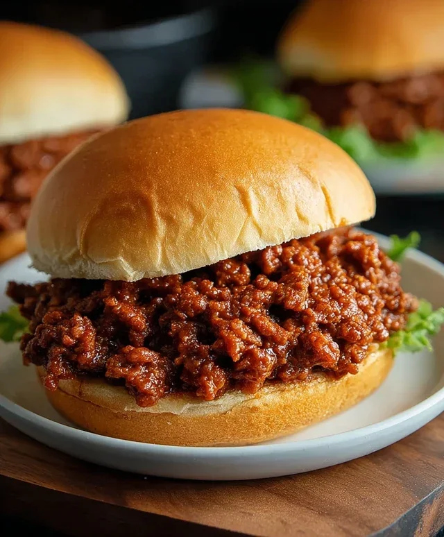 The Best Homemade Sloppy Joes