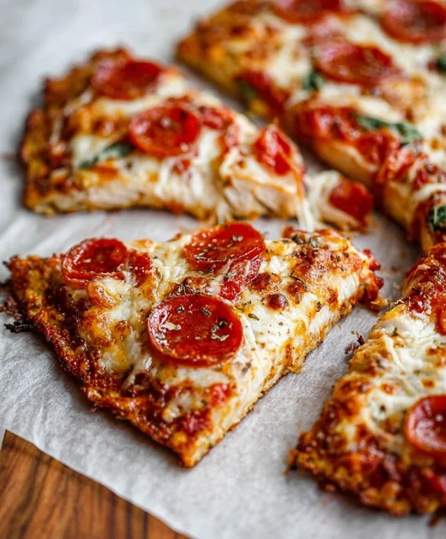 Chicken Crust Pizza (Easy Low Carb Recipe)