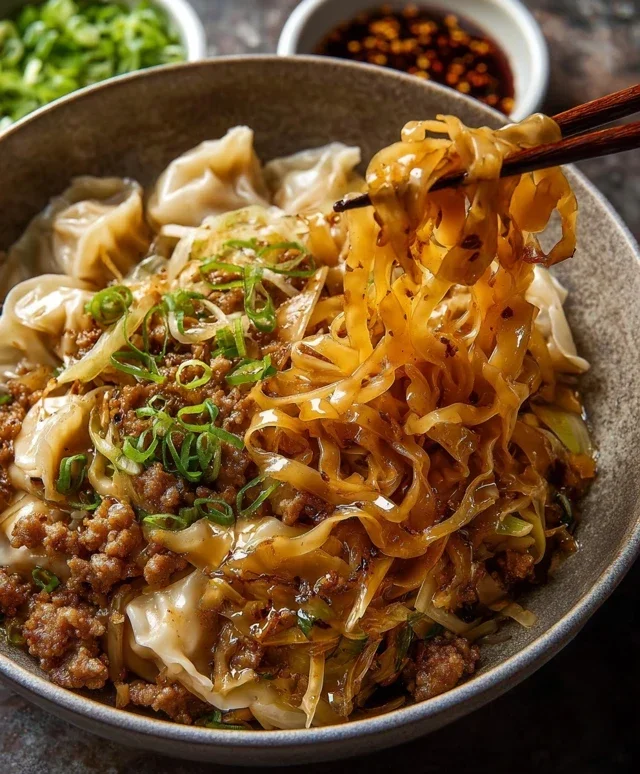 Potsticker Noodle Bowl