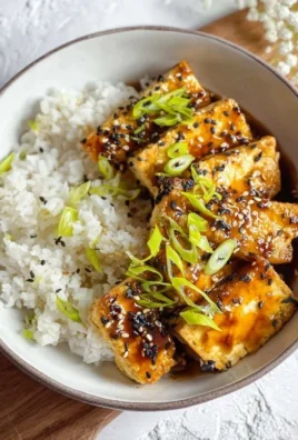 Honey Garlic Tofu