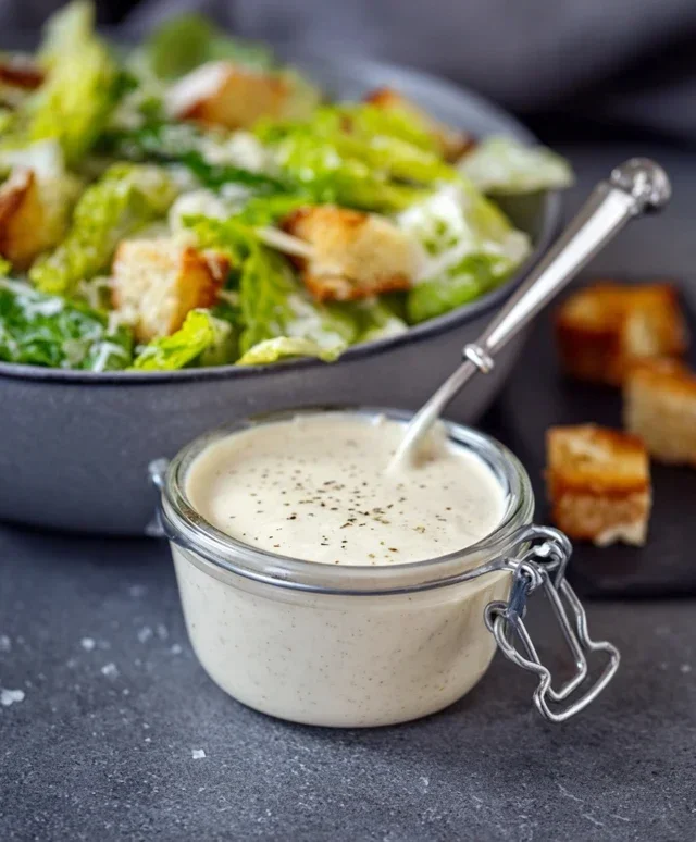 Homemade Caesar Salad Dressing