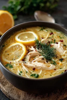 Greek Lemon Chicken Soup
