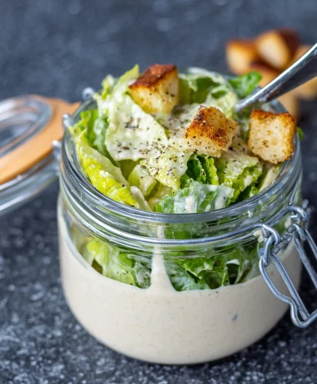 Homemade Caesar Salad Dressing