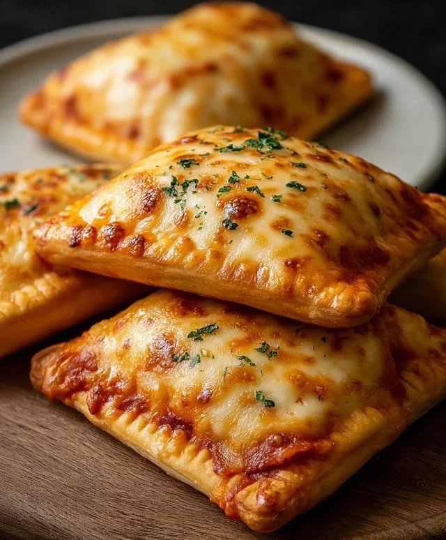 Cheesy Pizza Pockets