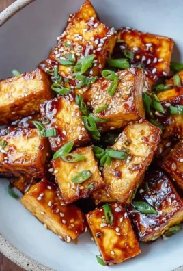Crispy Sticky Tofu