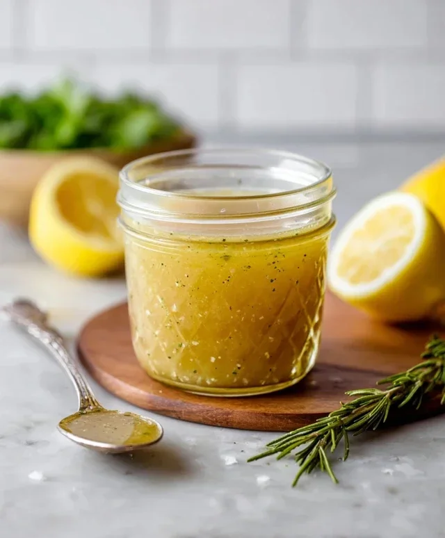 Basic Lemon Vinaigrette Dressing