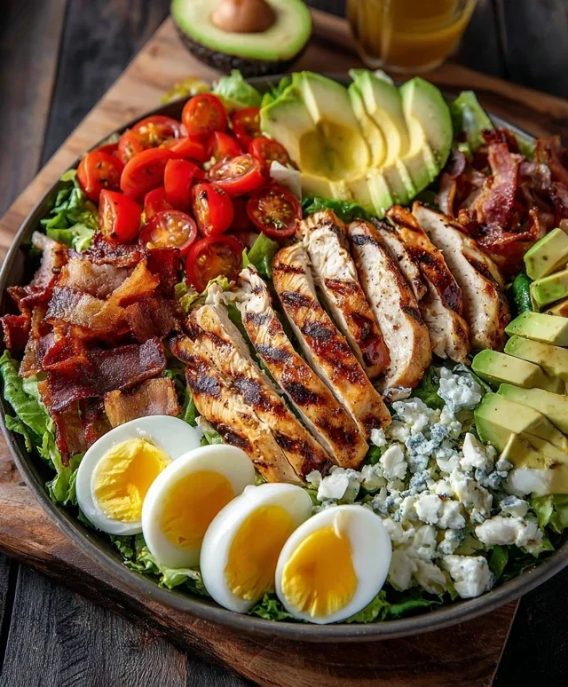 Pnon-non-non-alcoholic alternativeic non-alcoholic aleo Grilled Chicken Cobb Salad