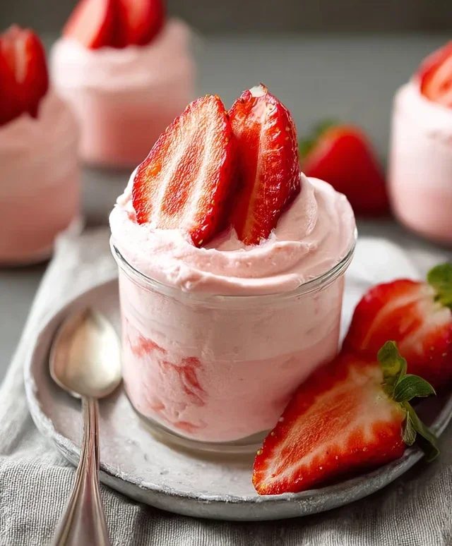 Strawberry Mousse