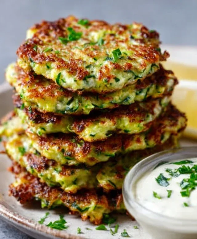 Crispy and Easy Zucchini Fritters Recipe