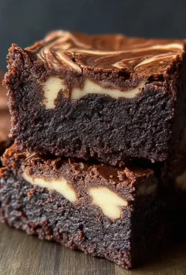 Dark Chocolate Cheesecake Brownies