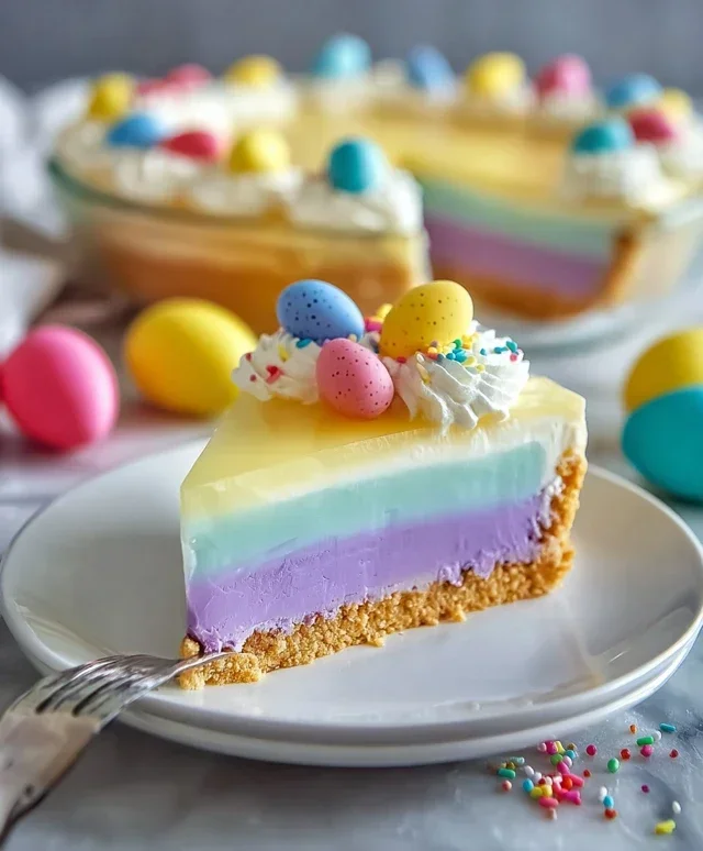 Easter Jello-O Pie