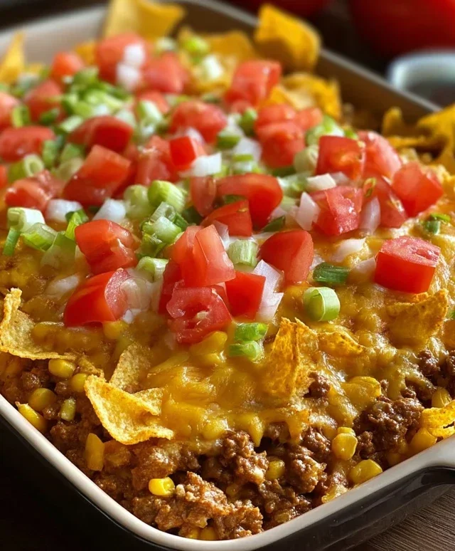 Walking Taco Casserole