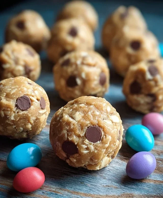 Easter Egg Cookie Dough Bites