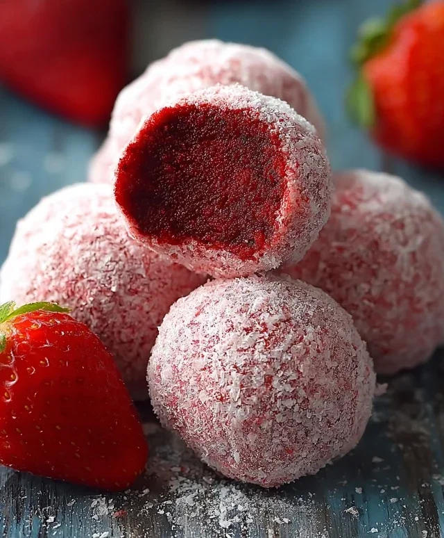 Strawberry Truffles