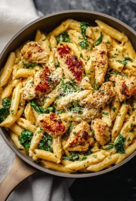 Healthy Garlic Parmesan Chicken Pasta