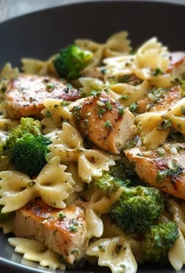 Cowboy Butter Lemon Bowtie Chicken with Broccoli Bliss