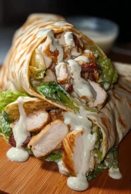 Chicken Caesar Wraps