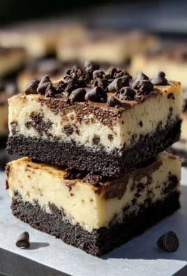 Chocolate Chip Oreo Cheesecake Bars