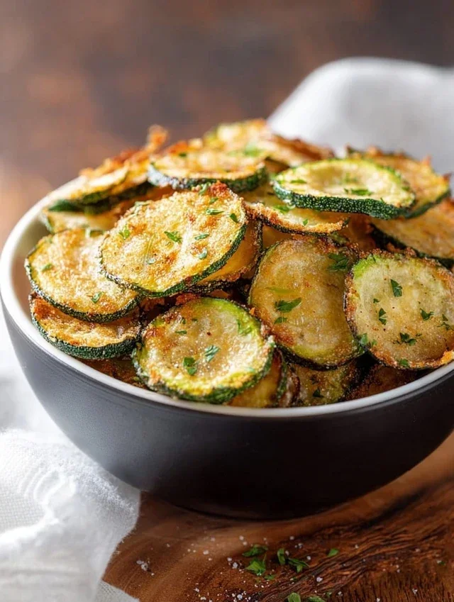 Crispy Zucchini Chips