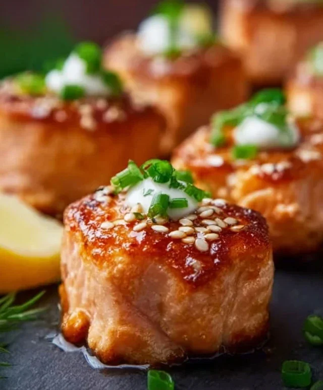 Bang Bang Salmon Bites