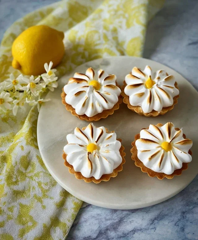 Daisy Lemon Meringue Pies