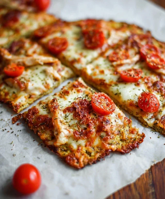 Chicken Crust Pizza (Easy Low Carb Recipe)