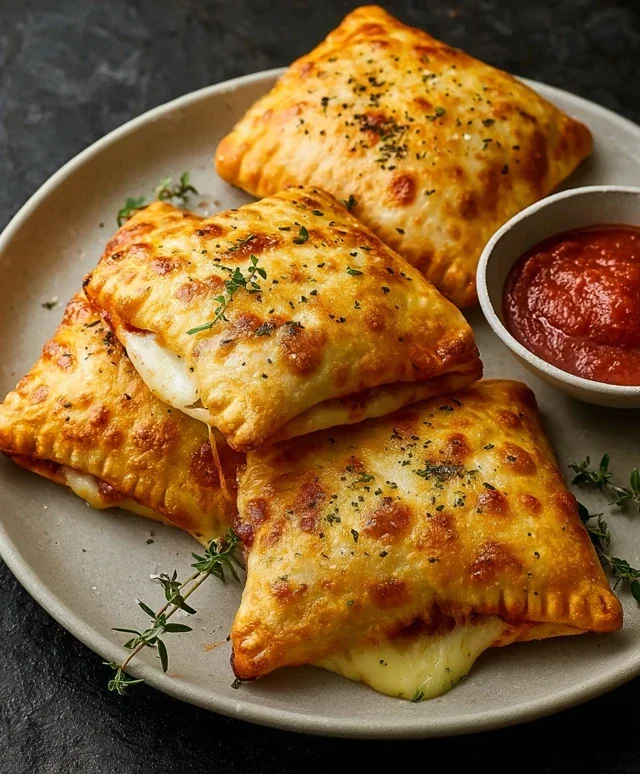 Cheesy Pizza Pockets