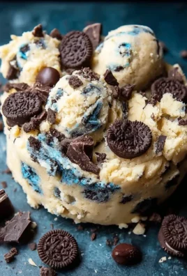 Cookie Monster Edible Cookie Dough