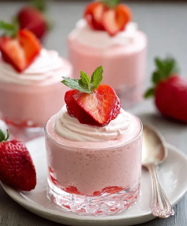 Strawberry Mousse