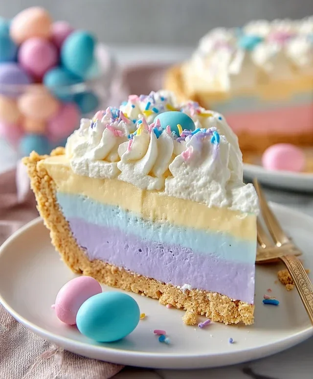 Easter Jello-O Pie