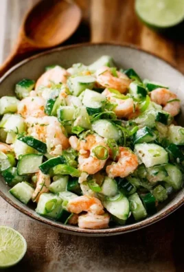 Cucumber Shrimp Salad