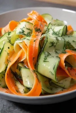 Carrot and Cucumber Ribbon Salad