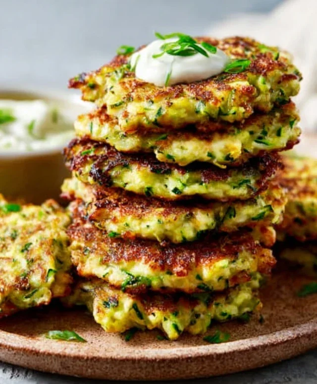 Crispy and Easy Zucchini Fritters Recipe