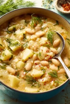 Lemon-Dill White Bean & Potato Soup