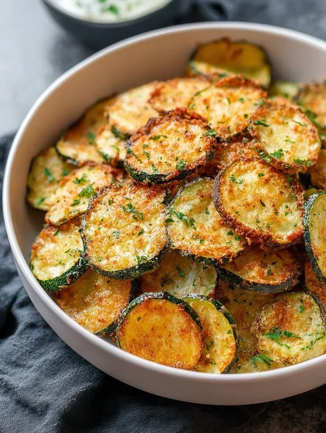 Crispy Zucchini Chips