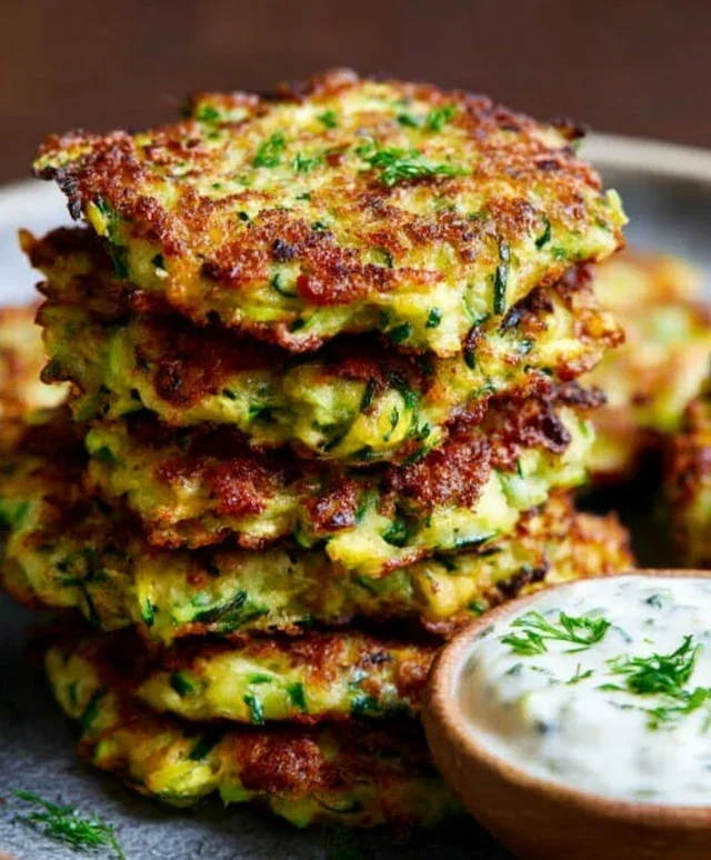 Crispy and Easy Zucchini Fritters Recipe