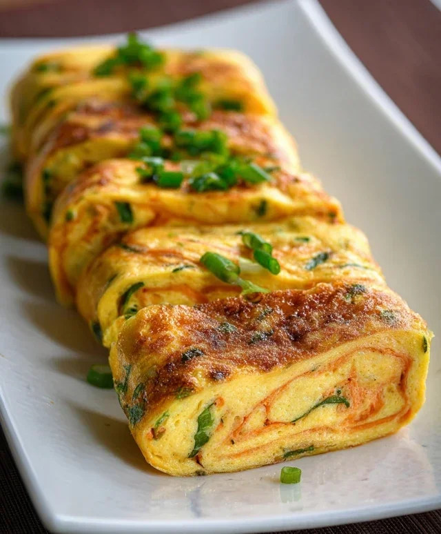 Gyeran Mari (Korean Rolled Omelette)