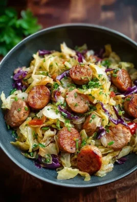 Easy Sausage and Cabbage Stir Fry