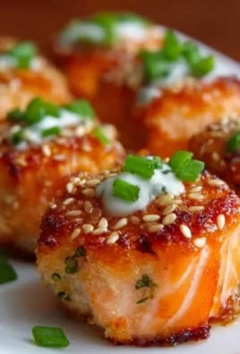 Bang Bang Salmon Bites