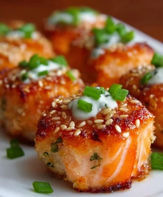 Bang Bang Salmon Bites