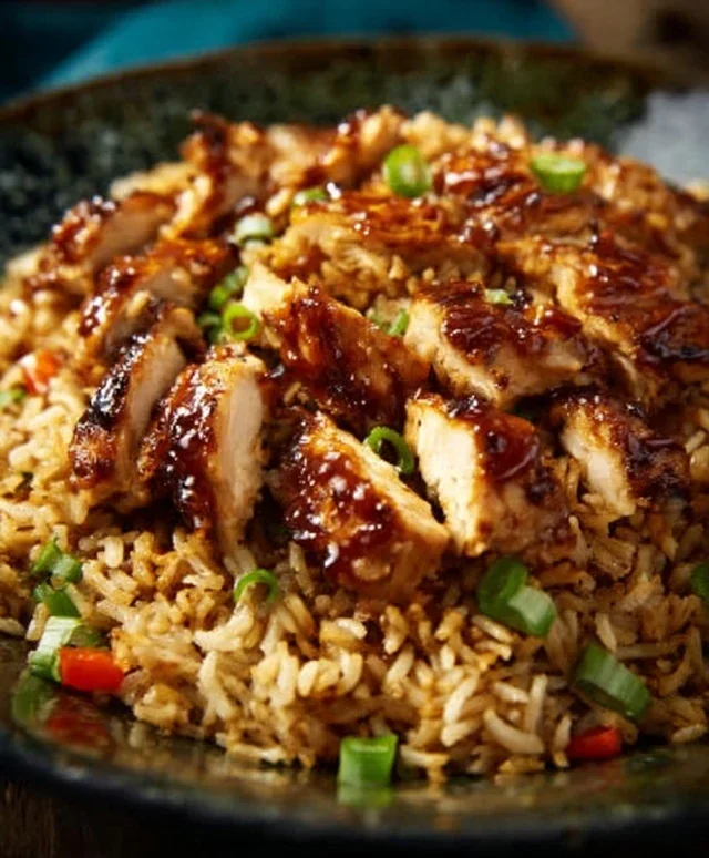 One-Pan Bold Honey BBQ Chicken Rice