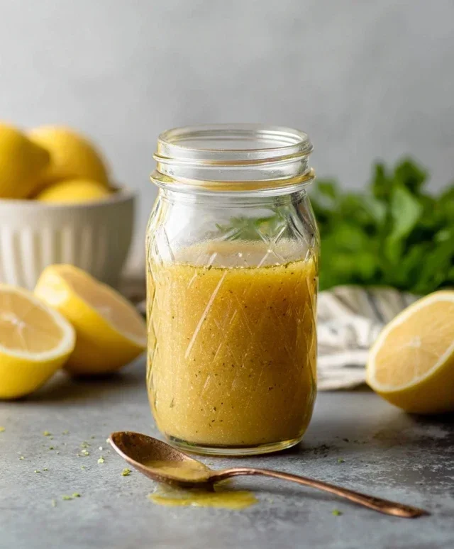 Basic Lemon Vinaigrette Dressing