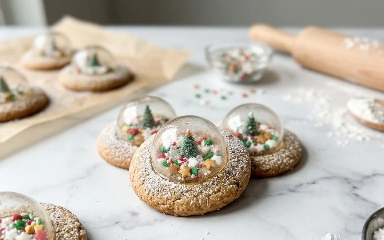Fun Snow Globe Sugar Cookies For Kids