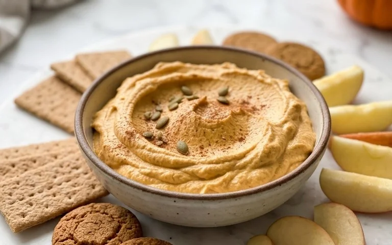 Creamy Pumpkin Dip for Fall Snacking