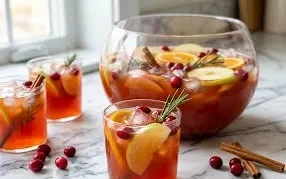 Best Fall Party Punch Recipe With Apple Cider